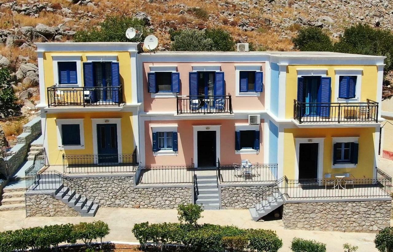 Irene Double Apartment Anoi Symi Extérieur photo