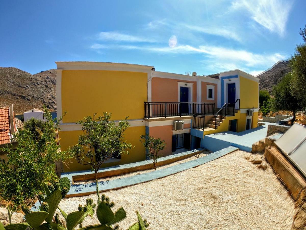 Irene Double Apartment Anoi Symi Extérieur photo