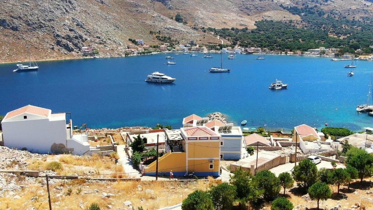 Irene Double Apartment Anoi Symi Extérieur photo