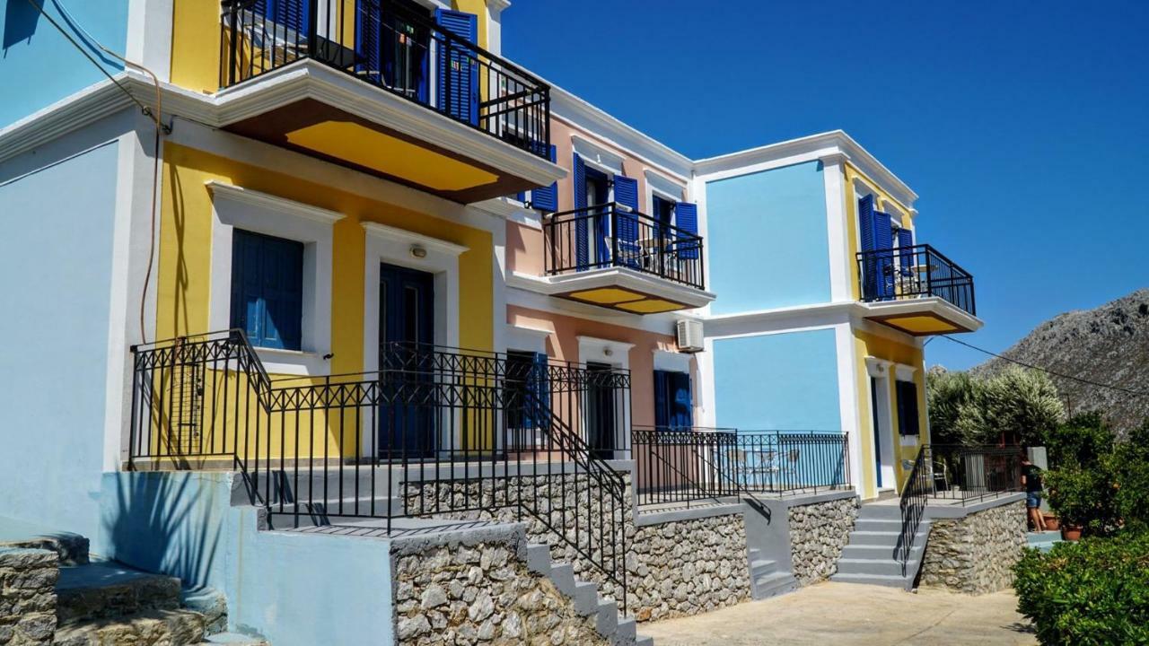 Irene Double Apartment Anoi Symi Extérieur photo