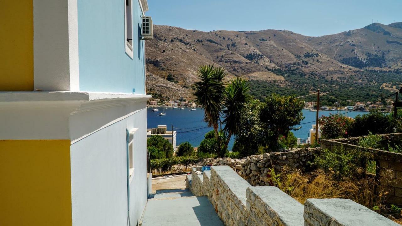 Irene Double Apartment Anoi Symi Extérieur photo